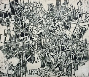 Discarded Map 30X33.5