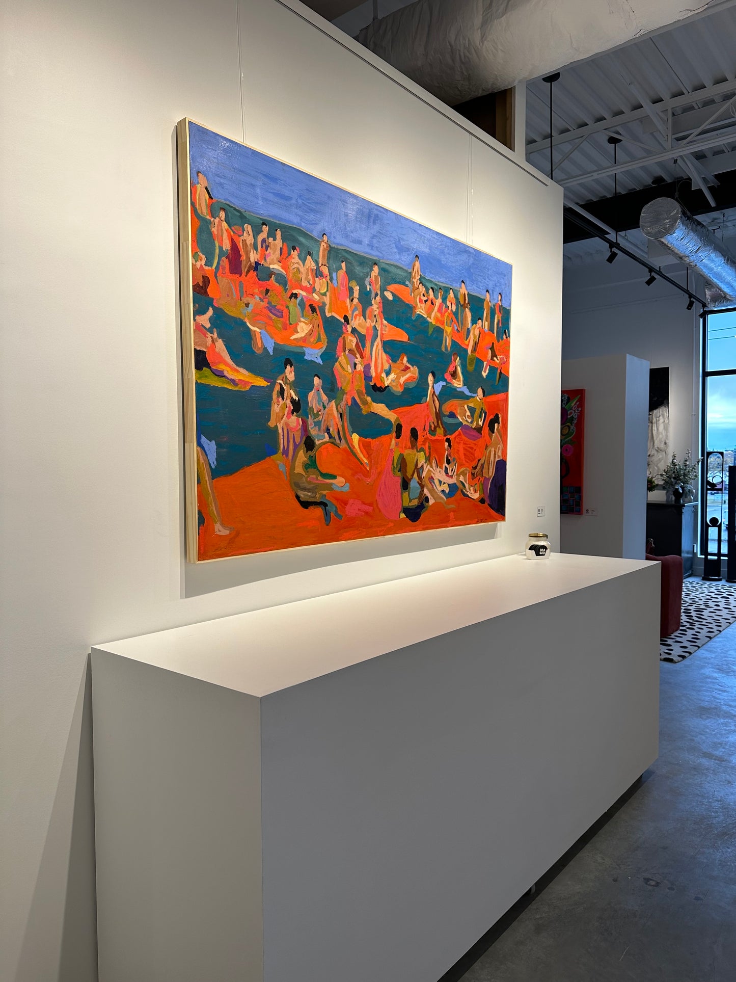SWIMMERS 48X72 REBECCA ALDERNET