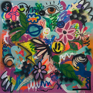 Stream of Colour 36x36