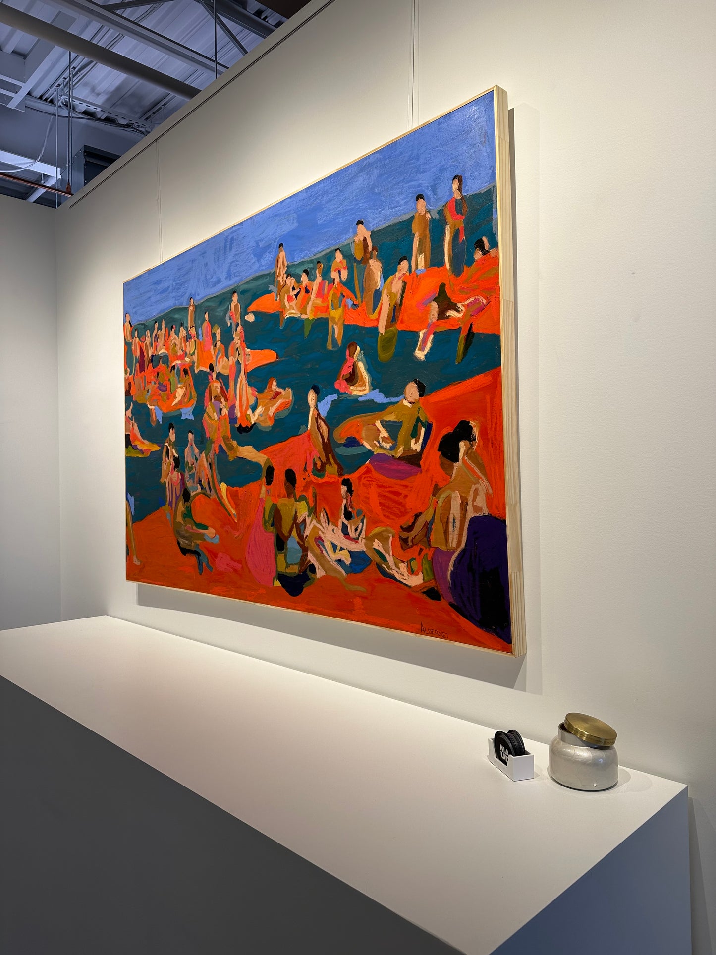 SWIMMERS 48X72 REBECCA ALDERNET