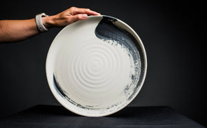 White 10” plate - Quin Cheung