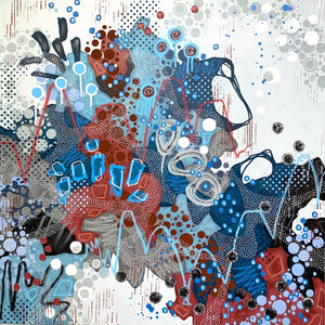 Paint The Town Red 30x30