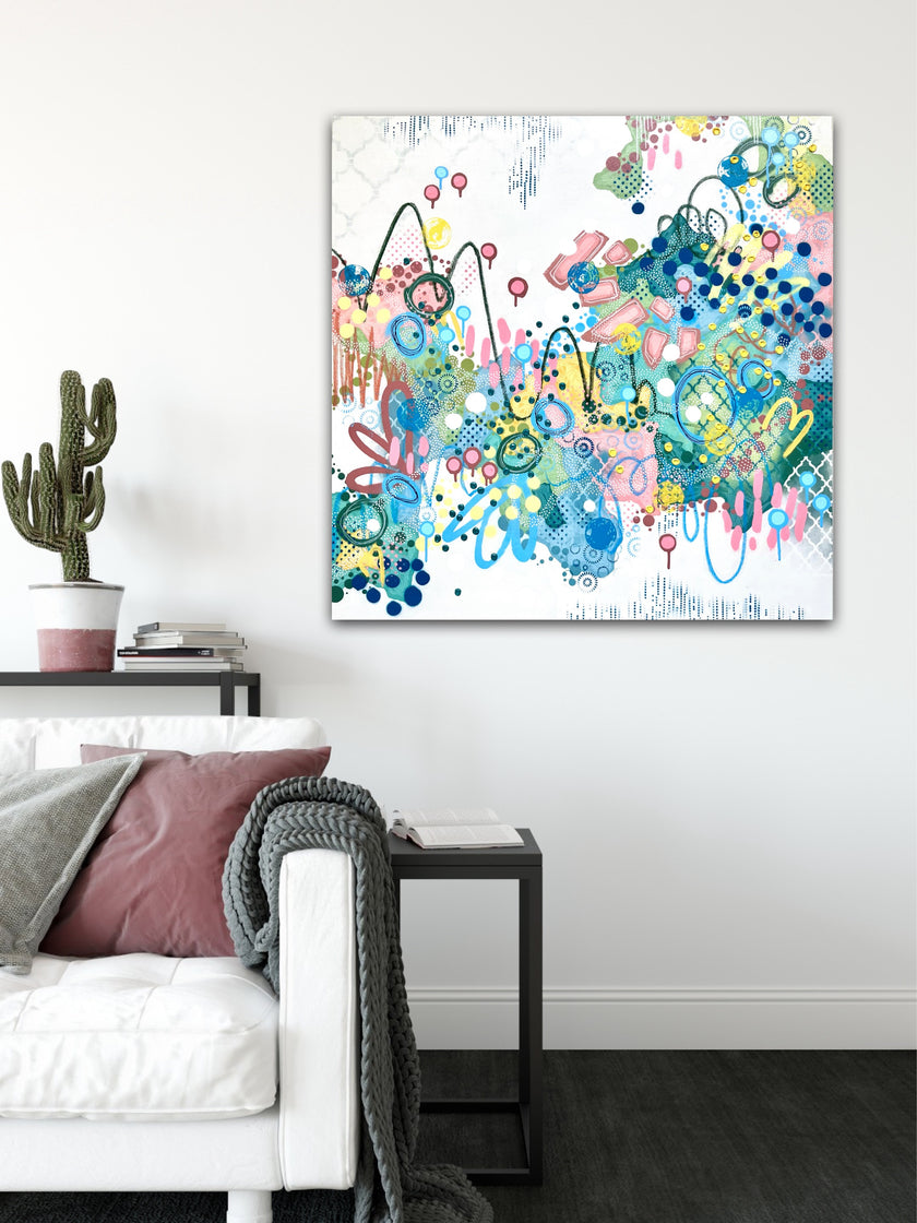 Summer Vacation Starts Now 36X36