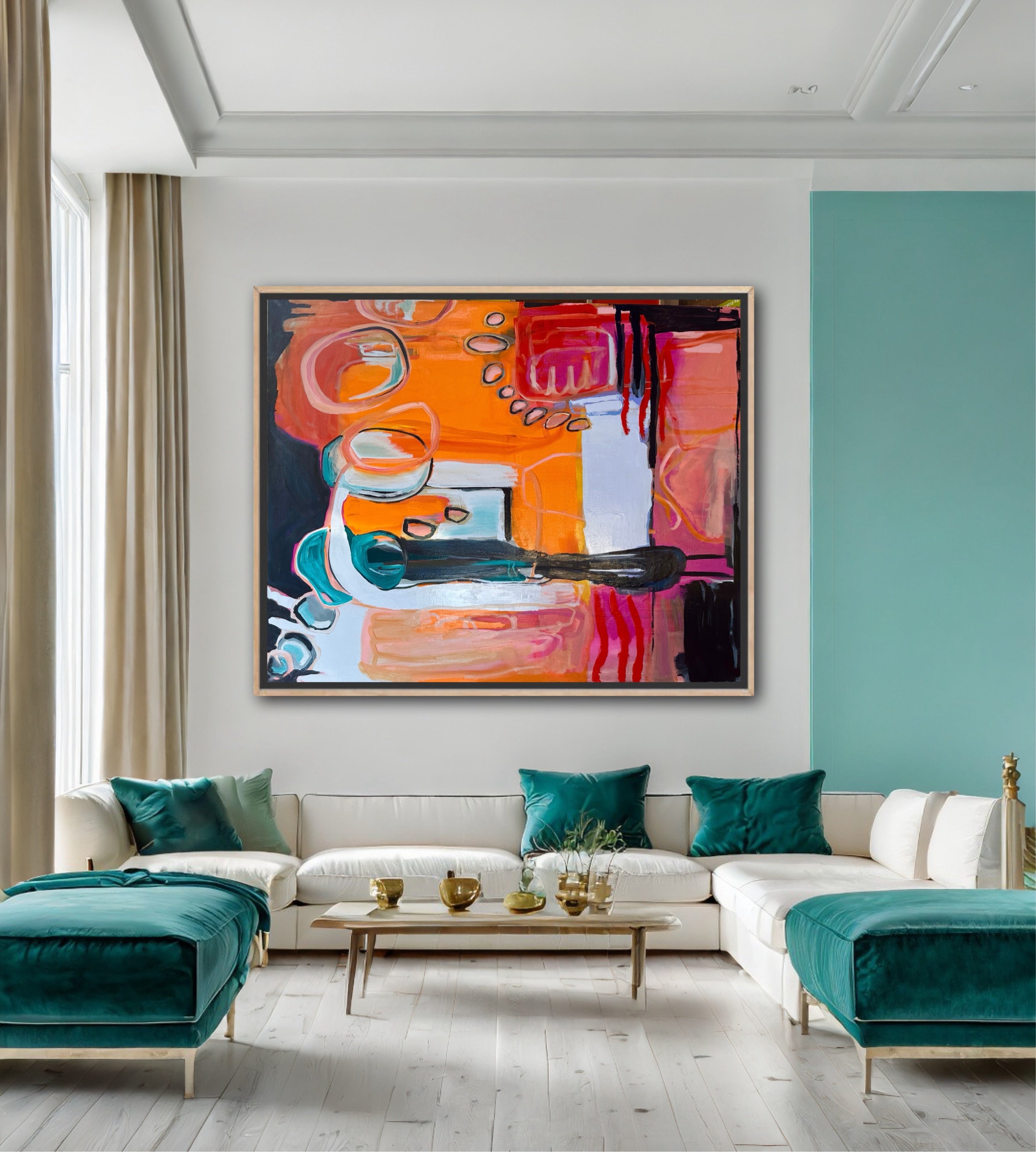 The Blue Door 48x60