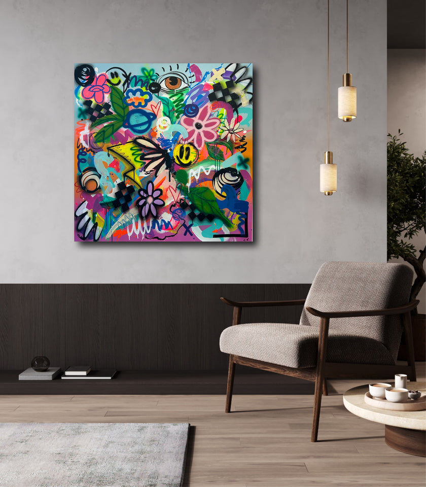 Stream of Colour 36x36