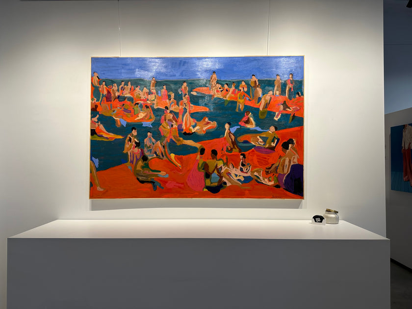 SWIMMERS    48X72    REBECCA ALDERNET