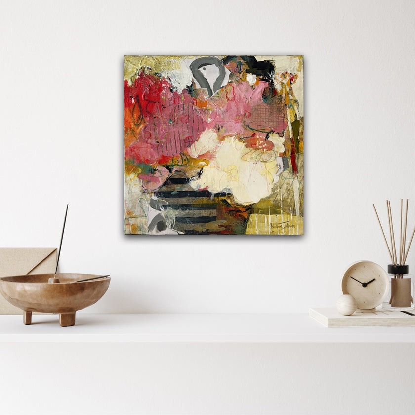 Neapolitan With a Cherry on Top 12X12