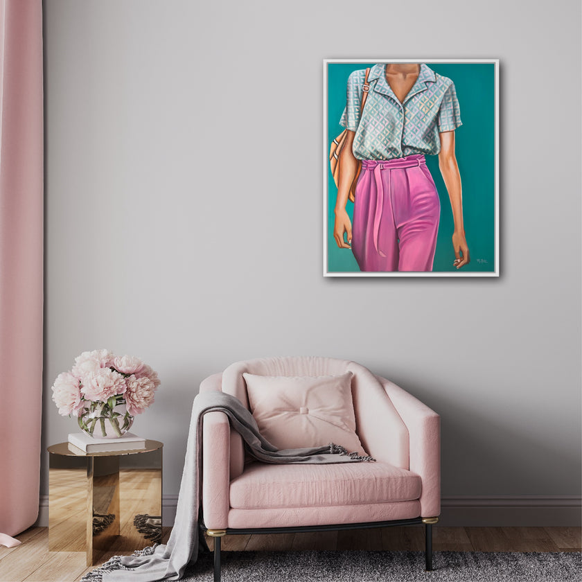 Pink Pants 24x30