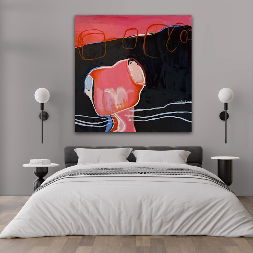 Alien Landscape 48X48