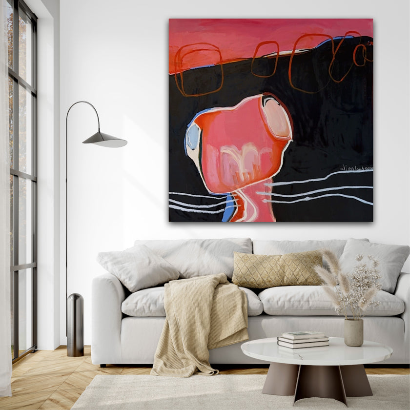 Alien Landscape 48X48