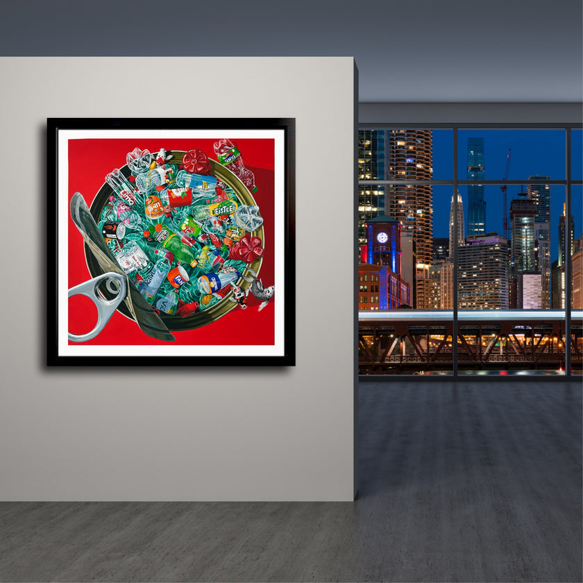 Trash Trouble Print 35.5X37.5