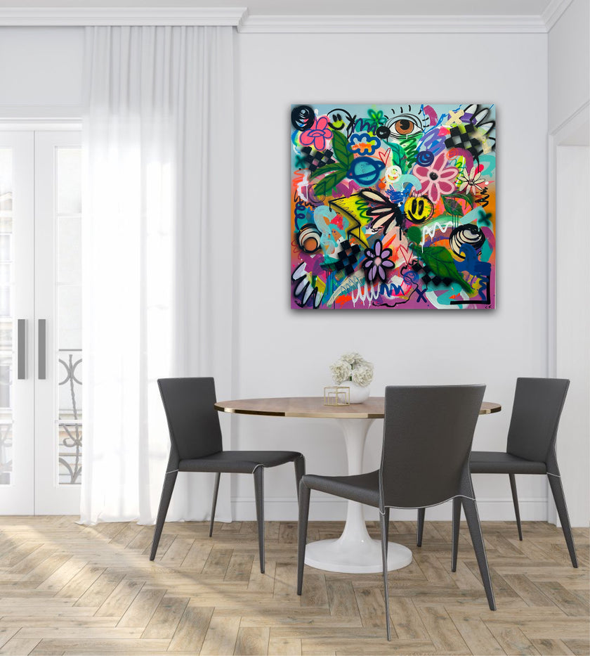 Stream of Colour 36x36