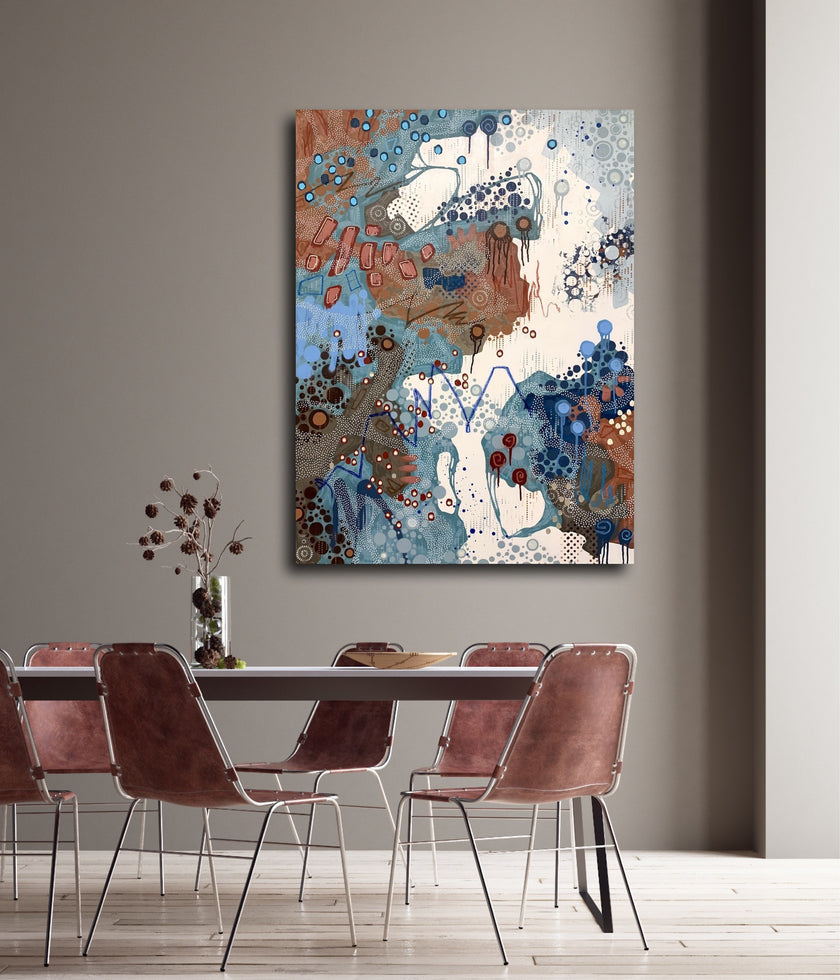 Rough Around the Edges 40x30