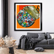 Koi Genie in a Bottle Print 38X39