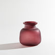 Byron Round Vase (Beetroot Red)