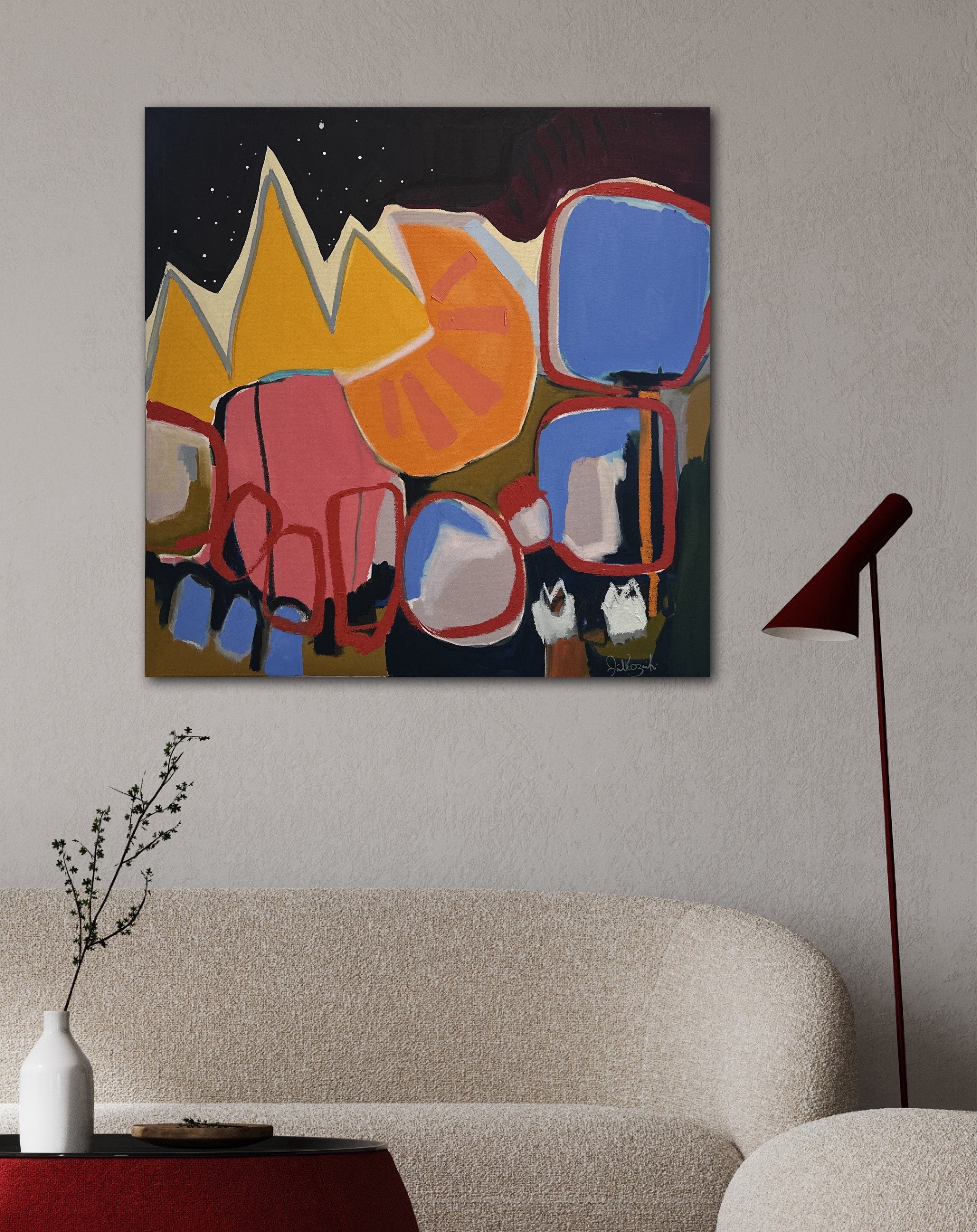Cosmic Muffin 36X36
