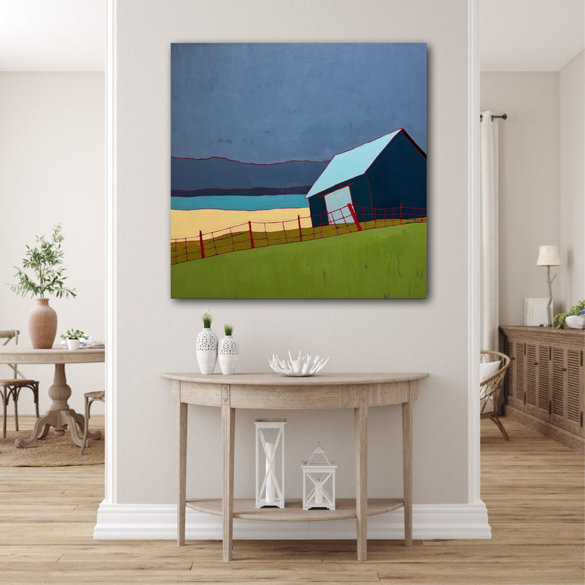 Shades of Spring 36X36