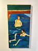SWIMMERS III 48X24  REBECCA ALDERNET