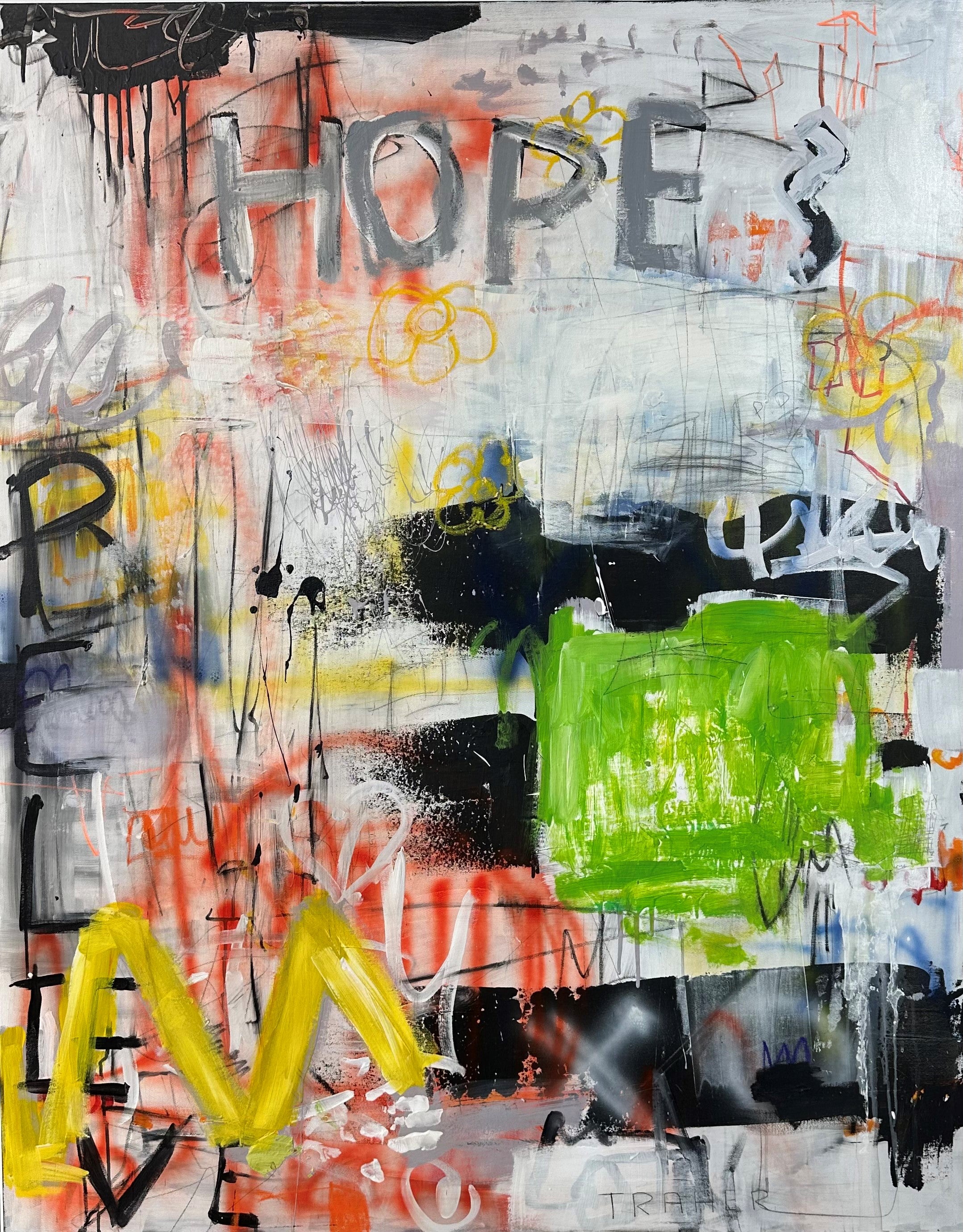 Hope - 60x48                            Artist Miriam Traher