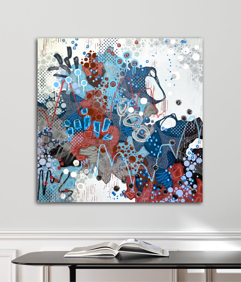 Paint The Town Red 30x30