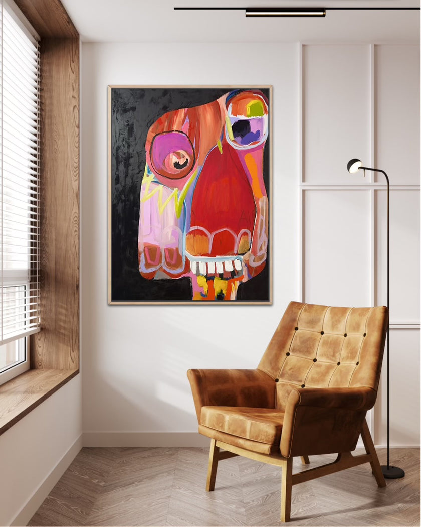 The Geek 48X36 -- Paper Print and Framed Print Option Available