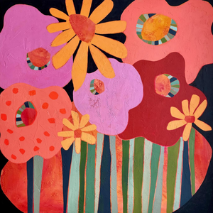 Razzle Dazzle Daisies 48X48